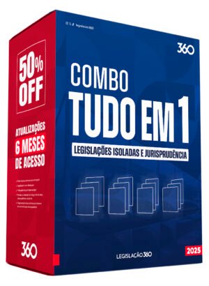 Combo TUDO EM 1 - Legislações e jurisprudência